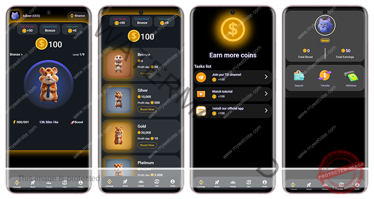Hamster Combat PHP Script