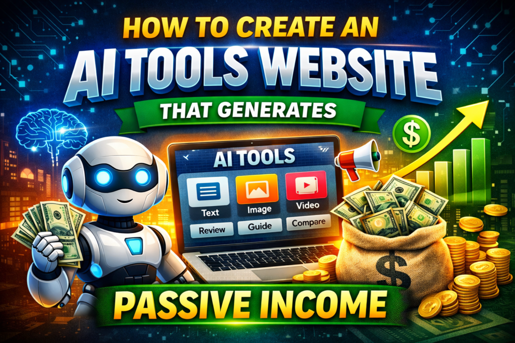 How to Create an AI Tools Website That Generates Passive Income