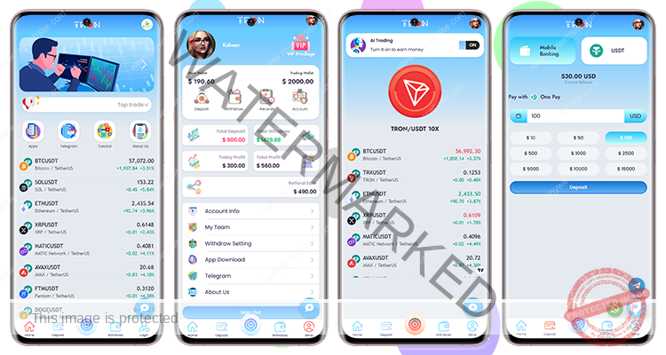 Blue Tron Trading Script